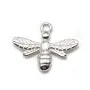 Breloque en argent 925, en forme d'abeille, 15 * 11.5mm x 2pcs