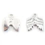 Breloque Ailes d'ange Argent 925 11.5x11 mm x1pc
