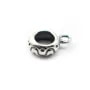 Argent 925 rondelle 7mm x 2pcs