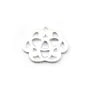 Breloque celtique en argent 925 , 13.5x16mm x 1pc