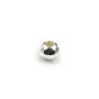 Argent 925 Boule Ronde facette 6mm x 6pcs