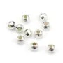 Argent 925 Boule Ronde facette 6mm x 6pcs