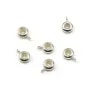 Stopper pour chaine, en argent 925, de forme ronde, mesurant 8mm x 1pc