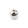 Boule Ronde en Argent 925 10.5mm  x 1pcs