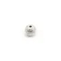 925 sterling Silver Diamond-tipped Ball  6mm x 4pcs