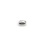 Argent 925 Anneaux Rond Plat diamenté 5.5mm  x 4 pcs