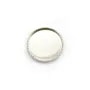 Serti en argent 925, pour cabochon rond de 12mm x 2pcs