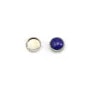 Serti en argent 925, pour cabochon rond de 5 mm x 5pcs