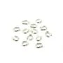 Protections pour fil cablé 0.6mm,argent 925 x 10pcs