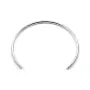 Bracelet jonc flexible 56mm en argent 925 x 1pc