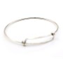 925 sterling silver  60mm flexible x 1pc