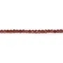 Grenat pyrope, en forme de cube facette 2mm x 40cm