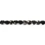 Hypersthene, en forme de carré facetté 8mm x 39cm