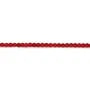 Red colored round sea bamboo 2mm x 40cm 