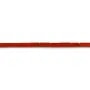 Bambou de mer teinte rouge tube 3x7mm x40 cm