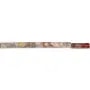 Agate crazy tube 4x13mm x 40cm