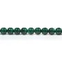 Malachite ronde 8mm x 4pcs