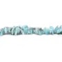 Larimar en forme chips x 80cm