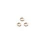 ANNEAUX SOUDE 0.64X3MM GOLD FILLED 14 CARAT 1.05G50pcs