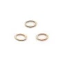 Anneau oval ouvert 0.76x4.1x6.4mm Gold Filled 14 carats x 4pcs