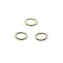 Anneau ovale ouvert 0.9X5X8mm Gold Filled 14 carats x 5pcs