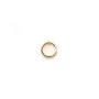 Anneau ouvert 0.64X5mm Gold Filled 14 carats X10pcs