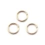 ANNEAUX OUVERT 0.76X7MM GOLD FILLED 14 CARAT 2.4G30PCS