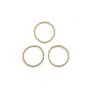 14k gold filled twisted jump ring 10x1.76mm x 2pcs