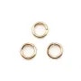Anneaux ouvert en gold filled 14 carats 6x1.0mm x 4pcs