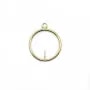 Breloque ronde 15x0.7mm, en gold-filled x 1pc