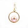 Round charm in size of 15x0.7mm, 14K gold filled x 1pc