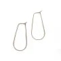Boucle d'oreille 17x40mm en gold filled 14 carats x 2pcs