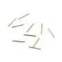 Post pour boucles d'oreille, en gold filled 14 carats, 0.76 * 9.5mm x 10pcs