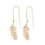 Crochet d'oreilles 0.76mm Gold filled 14 carat 20mmx 2pcs