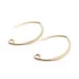 Crochets d'oreilles 25mm en gold filled 14 carats x 2pcs