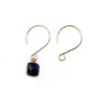 Crochets d'orielle 16x24mm en gold filled 14 carats x 2pcs