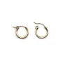 Créoles en gold filled 14 carats 15x2.3mm x 2pcs
