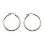 Créoles en gold filled 14 carats 35x2.3mm x 2pcs