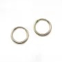 Creoles in 14k gold filled to decorate, 1.25 * 12mm x 2pcs