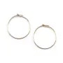 Créoles à décorer 20x0.7mm en gold filled 14 carats x 2pcs