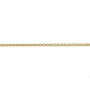Chaine gold filled 14 carats  maille anneau oval 1.1x1.2mm x  50cm
