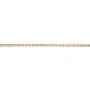 Chaine14KGF  Maille Anneau Ovale 1.1mm  x  50cm