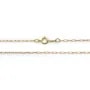 Chaîne Gold Filled 14 carats maille fantaisie 40cm  x 1pc