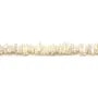 White freshwater pearl baroque 6x12mm x 40cm