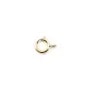 Femoir à ressort 5mm Gold Filled 14 carats x 2pcs