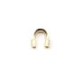 Protection pour fil cable 0.45mm Gold Filled 14 carats x 4 pcs