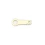 Gold filled rosé 14 carats attache fermoir 3x8mm x 10pcs
