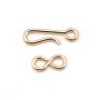 Fermoir crochet en gold filled 14 carats 14mm x 1pc