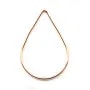 Intercalaire poire 30x20MM Gold filled 14 carat x 1pc
