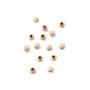 BOULE 2.5X1.1MM GOLD FILLED 14 CARAT 0.75G 50 PCS